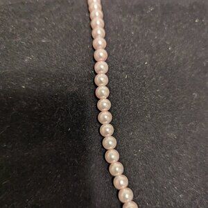 Pink Pearl Bead Bracelet